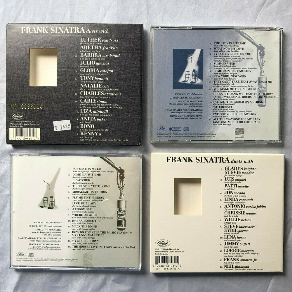 Frank Sinatra 3 CD Bundle Duets 1+2 Slipcases + Best Reprise Good Years 1991-94 - Picture 4 of 10